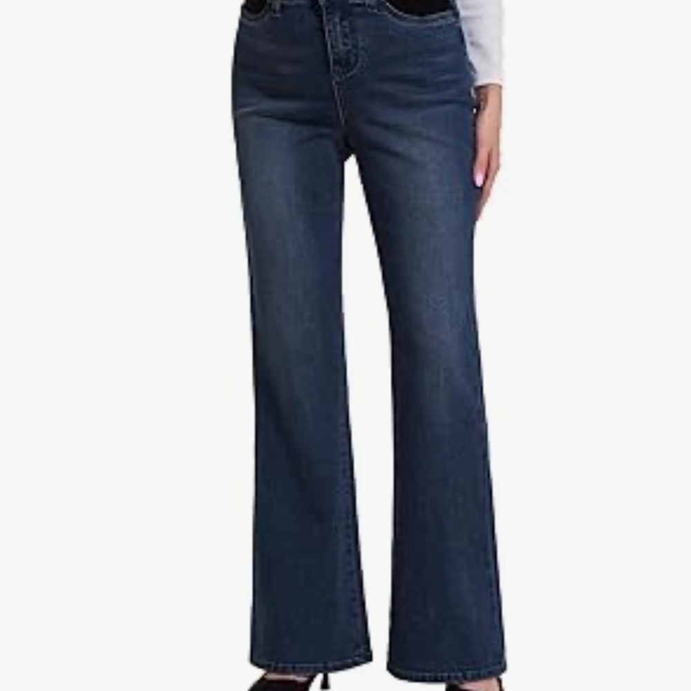 Women's Boot Cut maternity Blue Jeans
